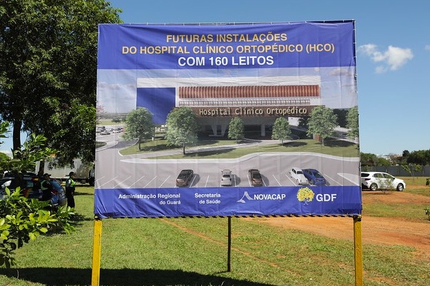 Hospital Clínico Ortopédico no DF terá investimento de R$ 174 milhões e 160 leitos